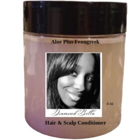 Aloe Plus Fenugreek Hair & Scalp Conditioner 4 oz, made in USA for all hair types