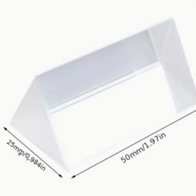 Triangular Prism Rainbow Crystal