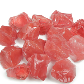 Raw Cherry Quartz Stone - Rough Natural Cherry Quartz Crystal Gemstone - Healing Stone
