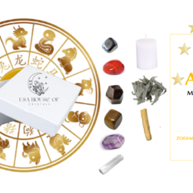 Aries Birthstones -Aries Protection Stones,Crystals Set, Aries Crystal Kit, Crystals For Aries, Crystals Of Aries, Birthstones, Stone, Crystals, Gifts, Zodiac, Aries, Made In The USA, Phoenix AZ- USA House Of Crystals