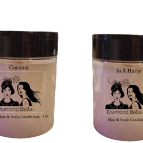 Coconut & In A Hurry Hair Care Bundle, made in USA for all hair types