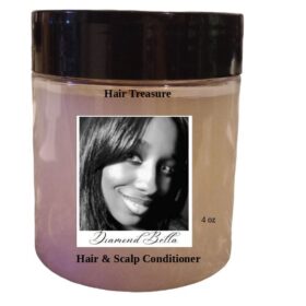 Hair treasure Hair & Scalp Conditioner 4 oz, made in USA for all hair types