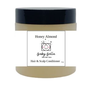 Kids Honey Almond Hair & Scalp Conditioner, 4 OZ, Made in USA