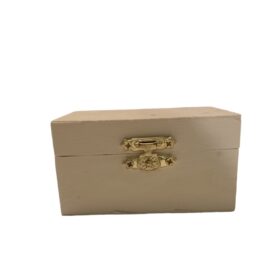 Wood box for crystals, stones, jewelry or storage