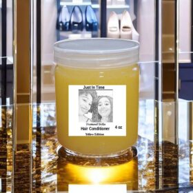 Just in Time Conditioner 4 oz, made in USA for all hair types
