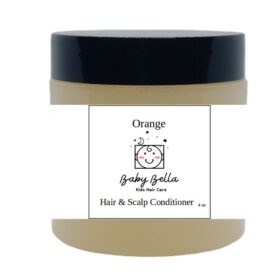 Kids orange Hair & Scalp Conditioner, 4 OZ, Made in USA