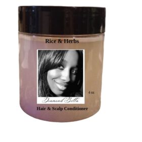 Rice & Herbs Hair & Scalp Conditioner 4 oz, made in USA for all hair types
