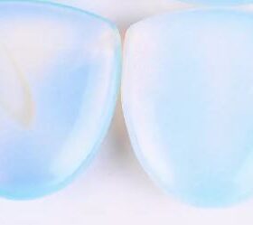 Opalite Heart Polished Crystal 1 piece