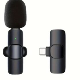 Wireless Type C Lavalier Microphone for Professional Interviews