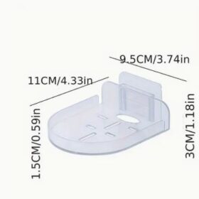 1pc Easy-to-Install Wall Mounted Storage Rack for Office and Home