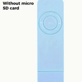 MP3 Player, Mini Music Player MP3 Player With USB Flash Drive, Portable HiFi Lossless Sound MP3 Music Player (Without SD Card) BLUE