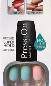 Kiss Fashion Design Nails Extra Long Length 24 pc YES No Maybe