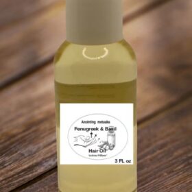 Anointing Metuaka Fenugreek and Basil Hair oil 3 oz