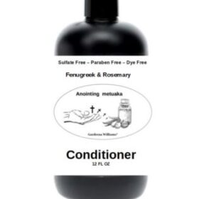 Anointing Metuaka Fenugreek and rosemary hair conditioner