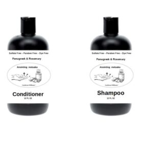 Anointing Metuaka Fenugreek and Rosemary Shampoo and conditoner bundle