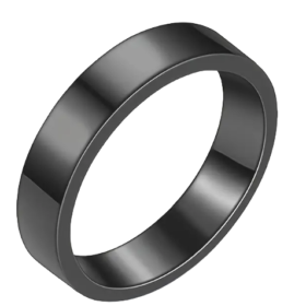 Natural Hematite Energy Ring size 7